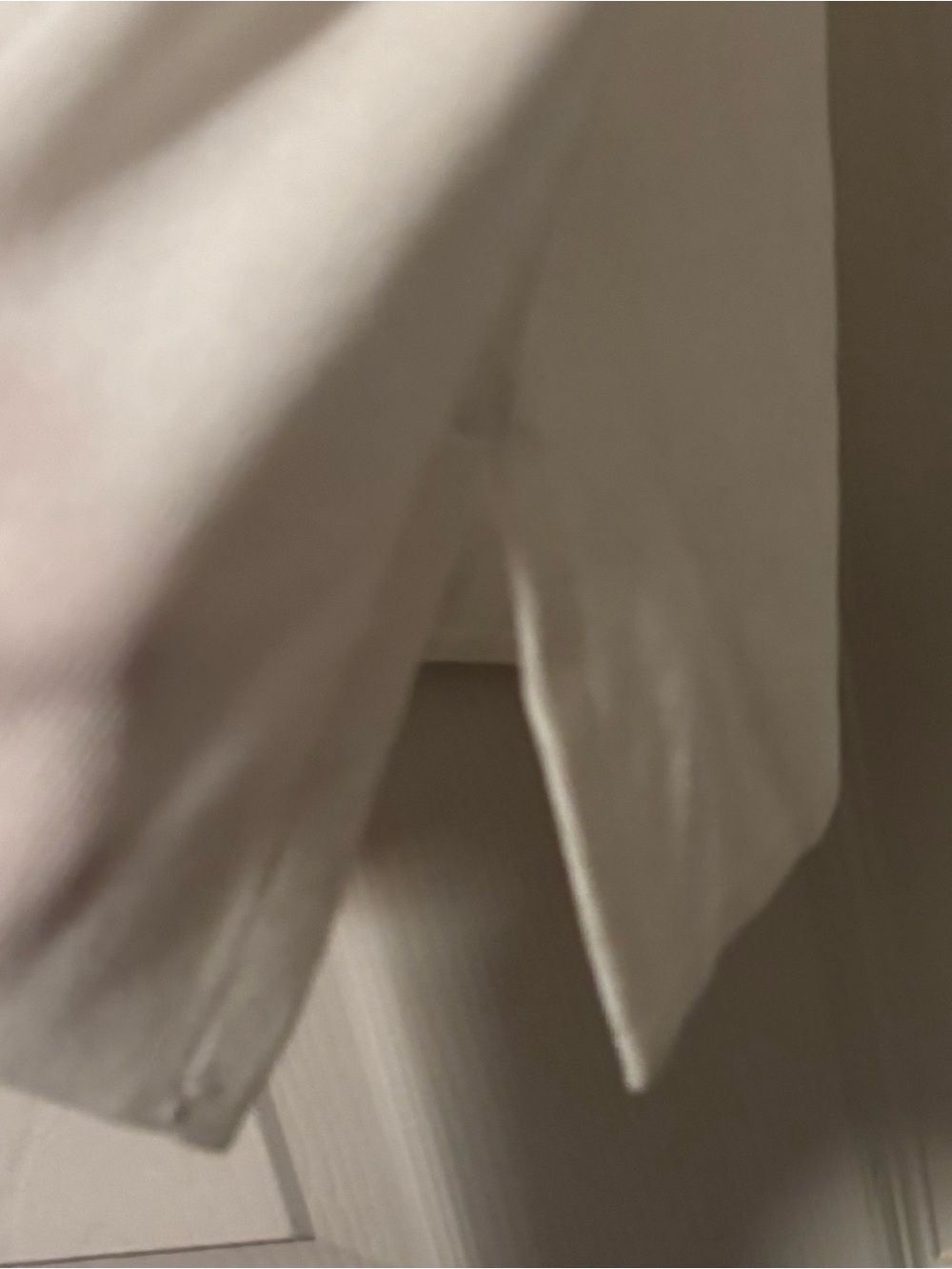 Ming Wang White Tank Top with Black Trim - Picture 4 of 5